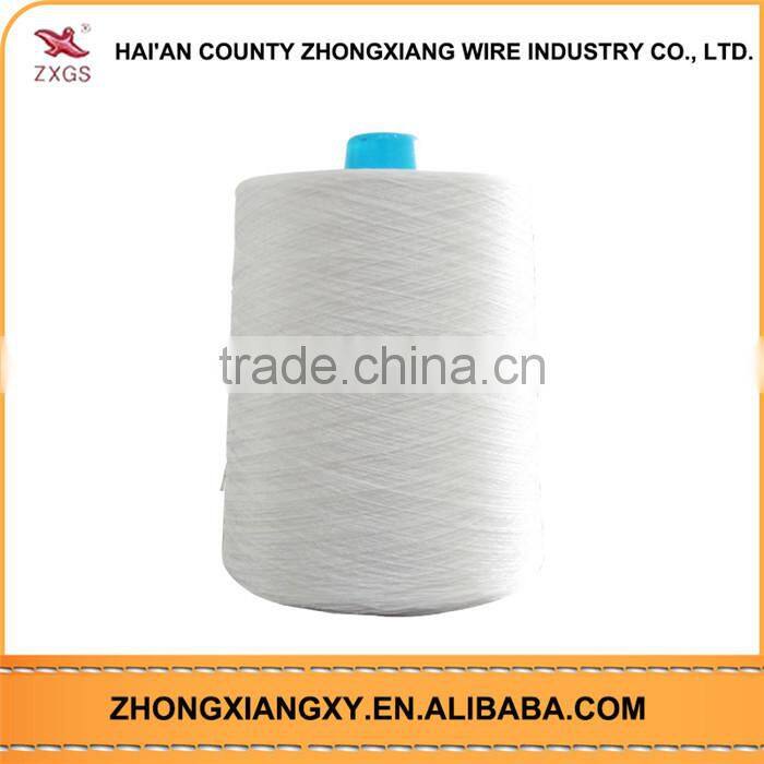 High tenacity Top quality 100 polyester spun yarn for sewing leather