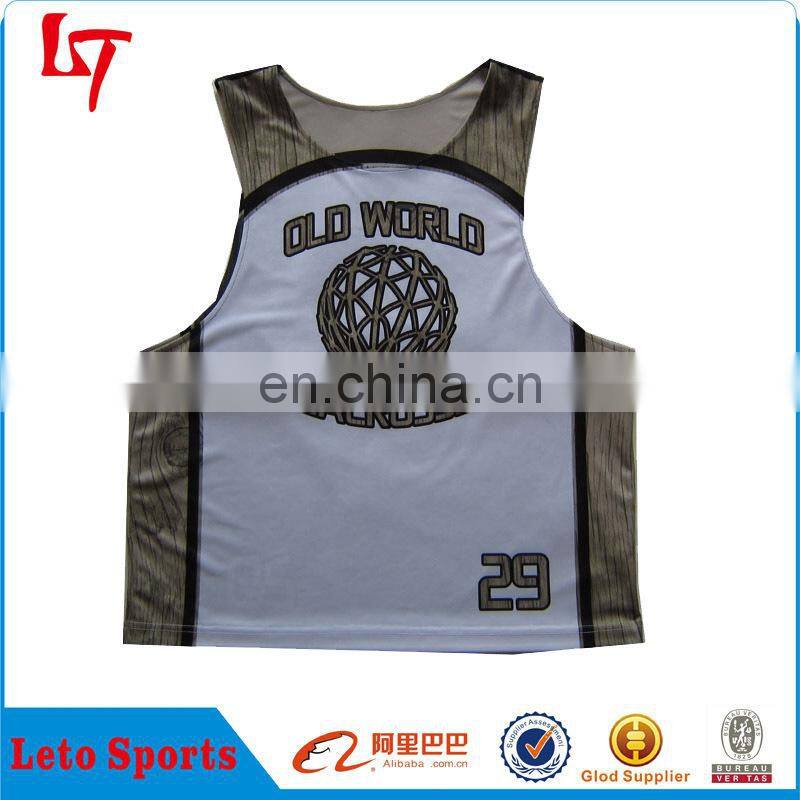 Unique reversible lacrosse uniform custom