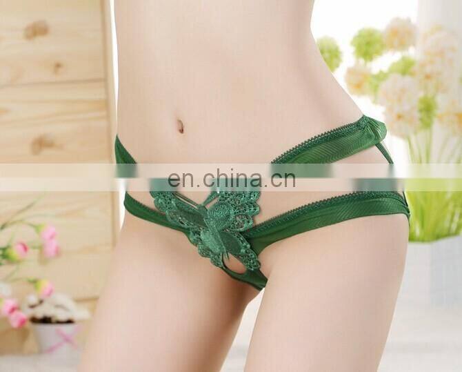 New Arrival Adult Sexy Lingerie Lace See Through Short Panties First Night Temptation Lace Thongs For Women