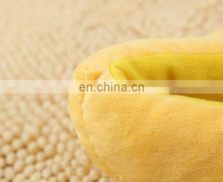 Cute duck animal winter plush winter warm slipper for children