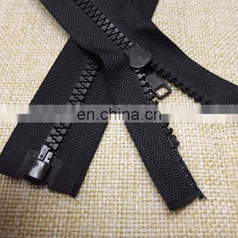 Heavy duty tent 5# open end orange tape derlin zipper