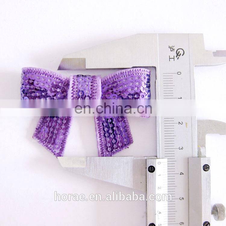 Sequin flower Hair Bow for Handmade DIY Baby Hair Accessories