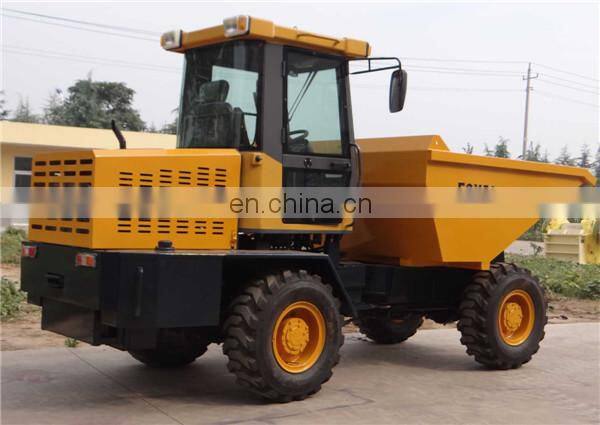 10 years manufacturer hydraulic 5 Ton Site Dumper Truck