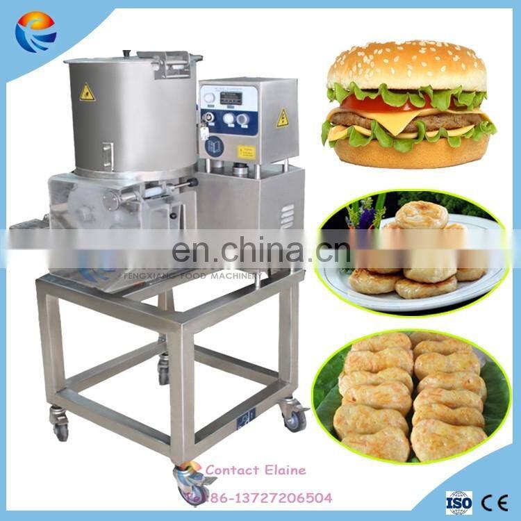 Industrial Automatic Potato Beef Meat Patty Machine for sale