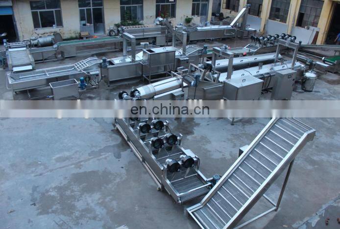 Industrial Potato Chips Making Machine Production Line French Fries Machine Price
