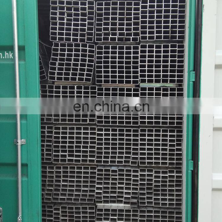 China hot selling structural galvanized factory gi rectangular tube
