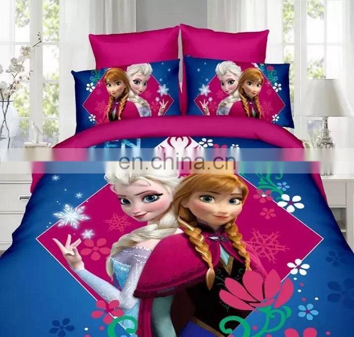 3d print microfiber duvets bedroom linen bedding sets for children 100% Polyester bed sets duvet cover