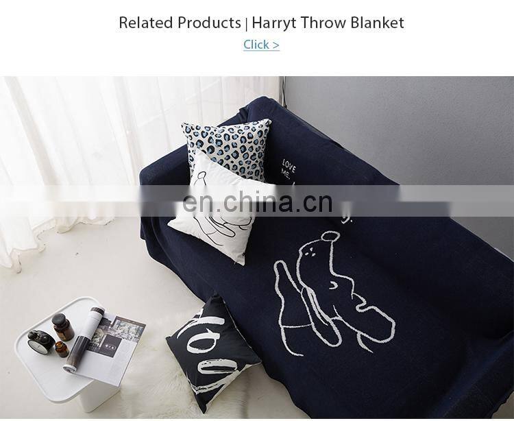 RAWHOUSE cotton canvas cushion covers leopard print cushions image