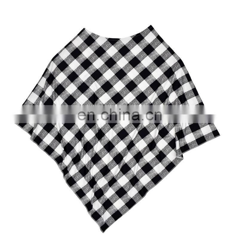 Nursing Cover Poncho Car seat cover Stroller cover Maternity top Swaddle Multi Functional Nursing Poncho Covers