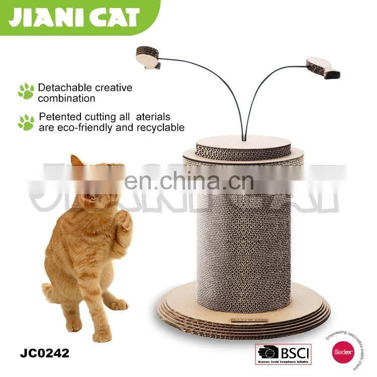 cardboard cat toy,cat scratcher ,pet accessory