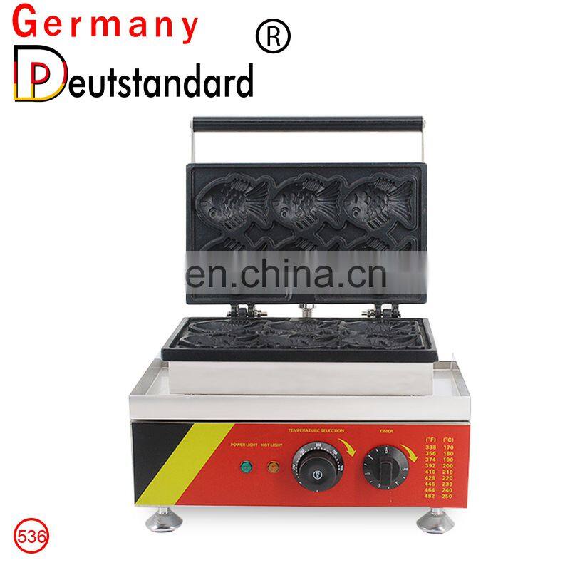 high quality fish shape waffle baker fish egg electric waffle maker machine