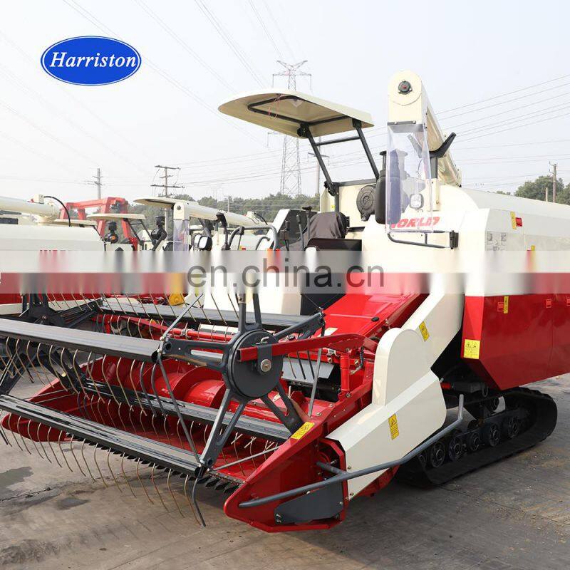 4LZ-4.0E Use 88HP Combine Harvester Machine for Rice Wheat Corn Harvesting