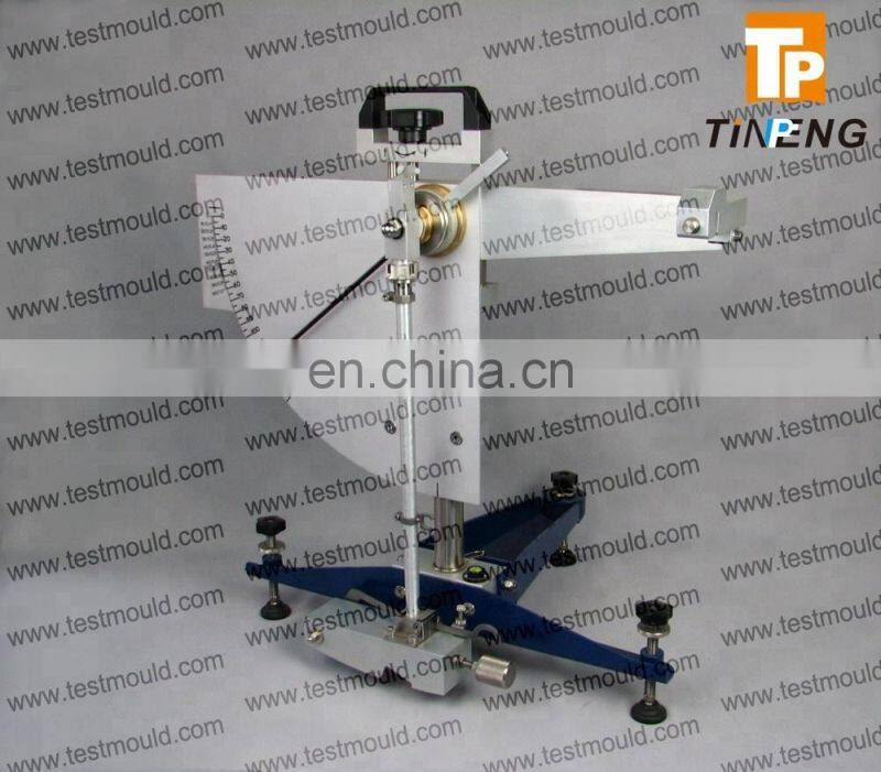 matest quality stainless steel Pendulum skid resistance and friction coefficient tester for road surface test