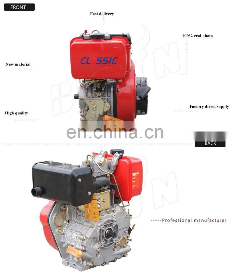 BISON CHIAN Air Cooled 188F 12 HP Diesel Engine