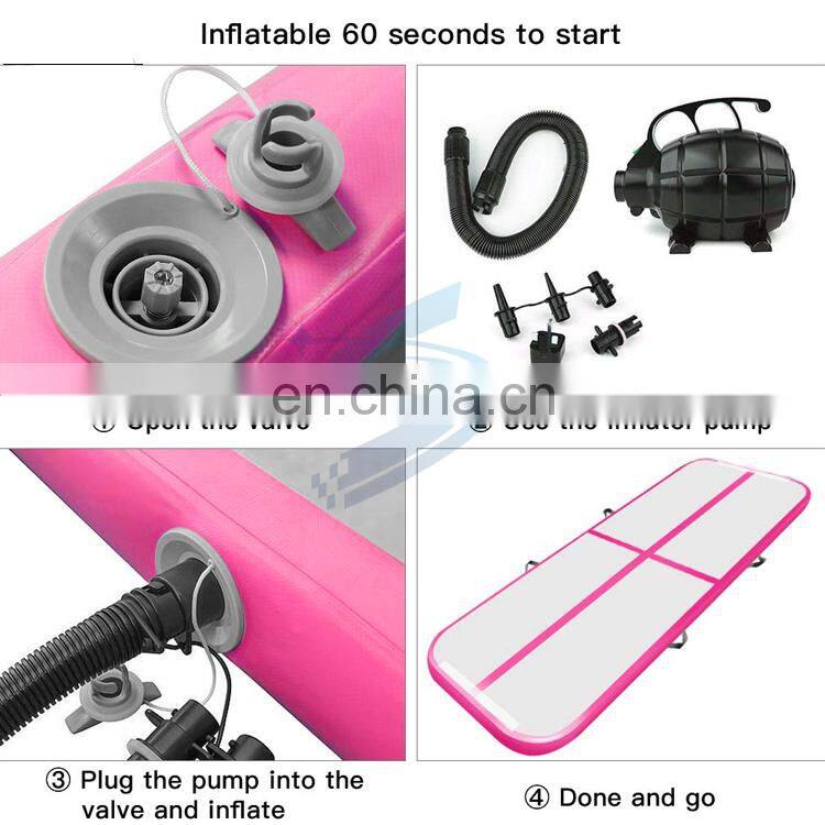 Factory Price 300x90x10cm Inflatable Gym Tumble Air Track Inflatable Gym Mat For Sale