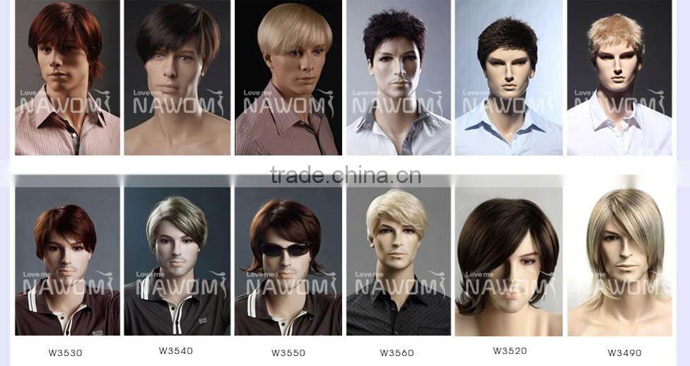 NAWOMI Wig 100% Japan's Hair Woman Wavy Blonde synthetic Wig 3612