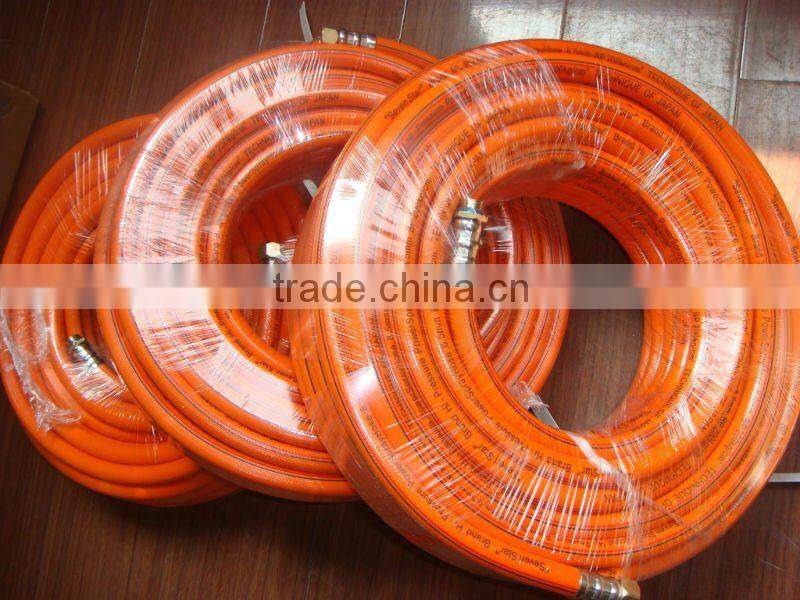 (4423) PVC high pressure power sink fiber spray hose,high pressure paint spraying hose