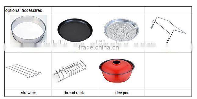 Best Quality 12L Colorful Halogen Oven