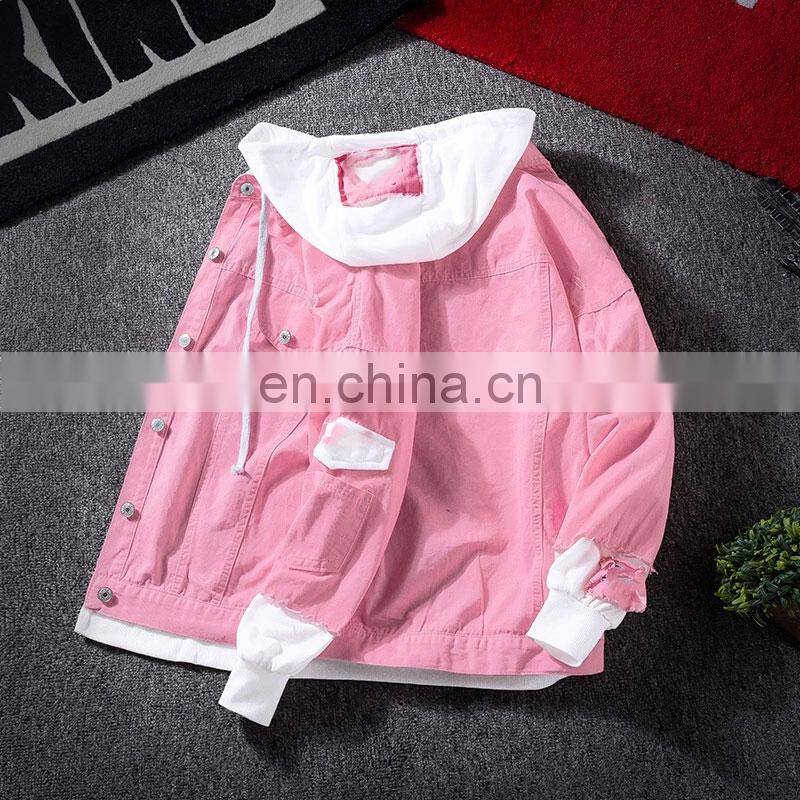 zheng Custom LOGO High Quality Letterman Bomber Fleece Man Jean Woman 2021 Winter Bomber Jacket Custom Jackets