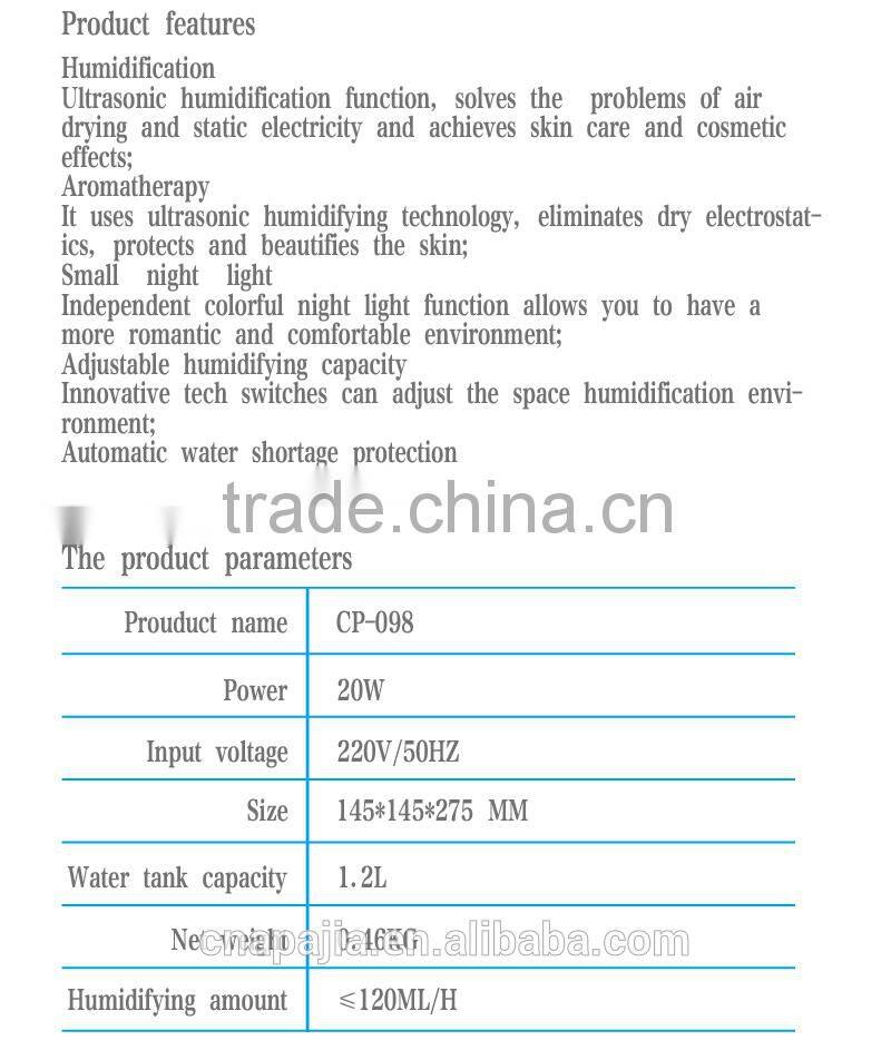 stome humidifier aromatherapy steam humidifier