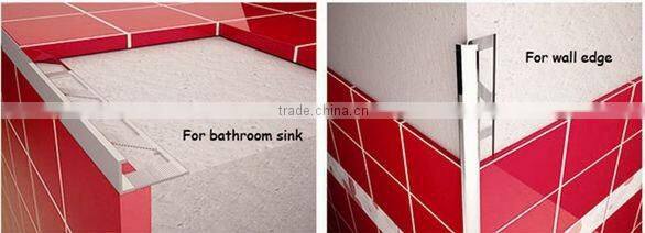 OEM ODM profile angel shap corner aluminium tile trim