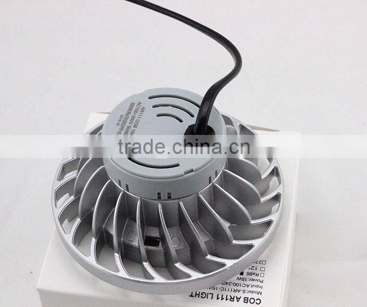 Alibaba Commercial 15W COB AR111 LED Lamp 10/25 Degree