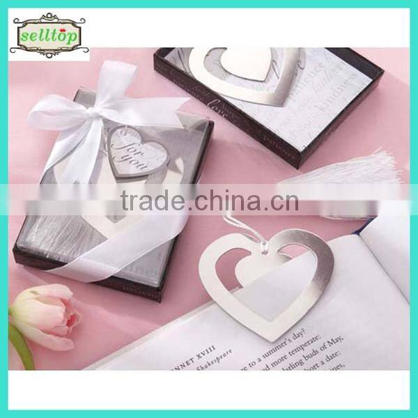 Hot sell butterfly engraved craft metal bookmarks