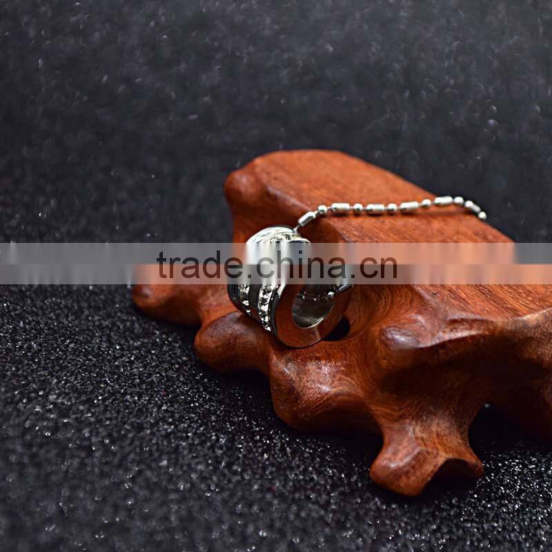 Top Sale necklace pendant crystal silver pendant designs for girls