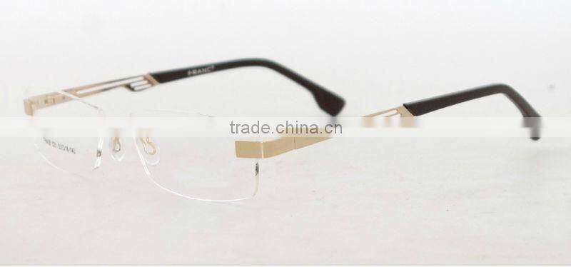 2014 new model high quality rimless popular optical frames eyewear