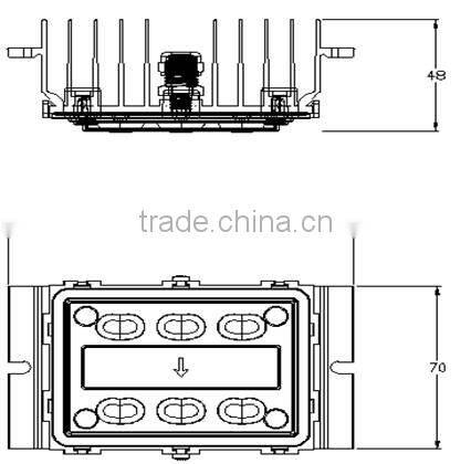 Top sale Led street light module with optical lens widly beam angle