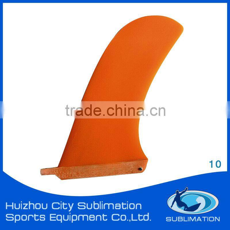 High Maneuverable Epoxy Resin Fiberglass Central Fin, Fcs/Future Honeycomb Fin, Durable and Economy Wooden Rear Fin