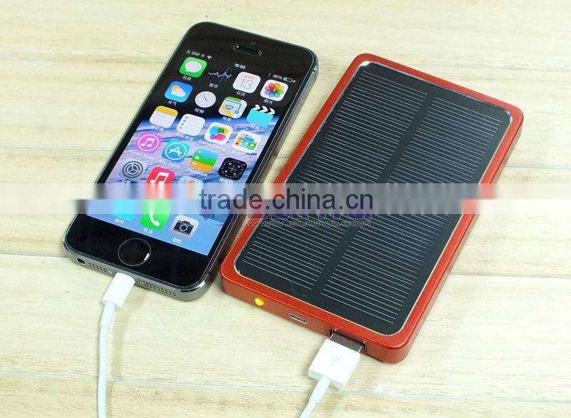 Portable Universal 4000mAh Solar Mobile Phone Charger