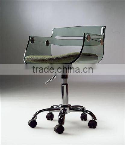 Acrylic Ergonomic Office Chair with Wheel