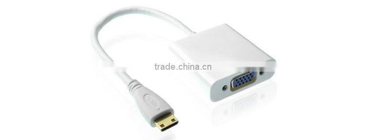 High quality mini hdmi to displayport cable