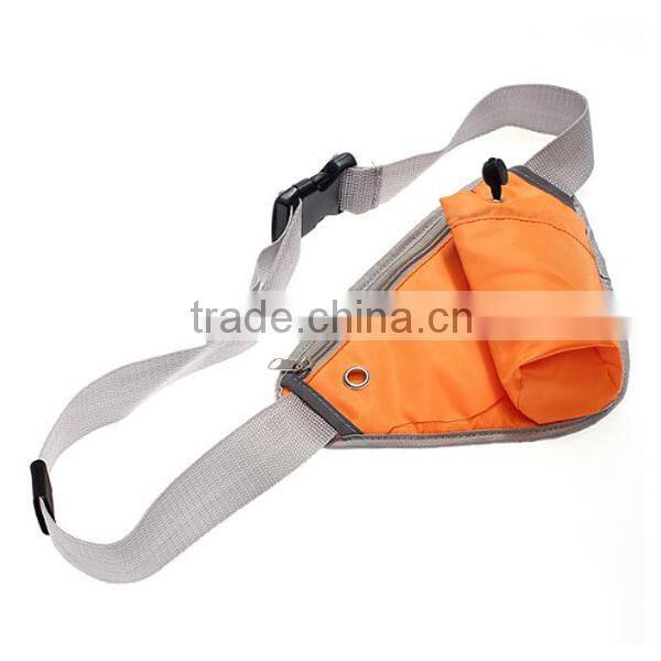waterproof waist pouch, chest backpack, Fitness belt Orange