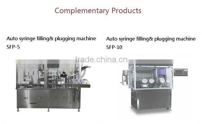 Automatic syringe labeling machine
