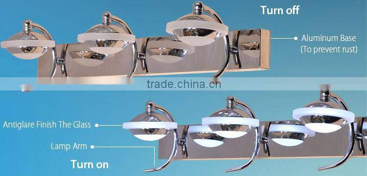 Warrenty 3 years good quality ROHS brass wall light