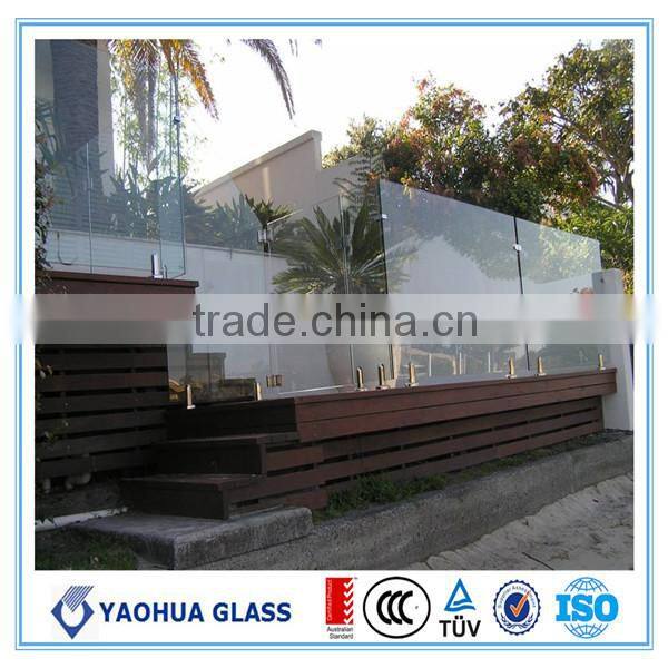 8mm tempered safety glass 10mm toughened glass price