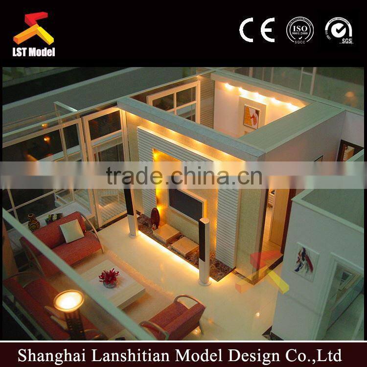 scale model maker internal layout models