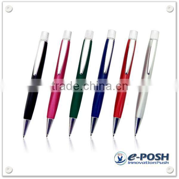 Metal classic Triangle barrel ball point pen