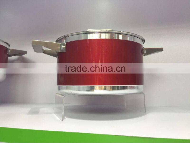 Mas vde aluminio de alta calidad que no se pegue utensilios de cocina de ceramica de la cazuela olla ollas tallarines salsa Opie