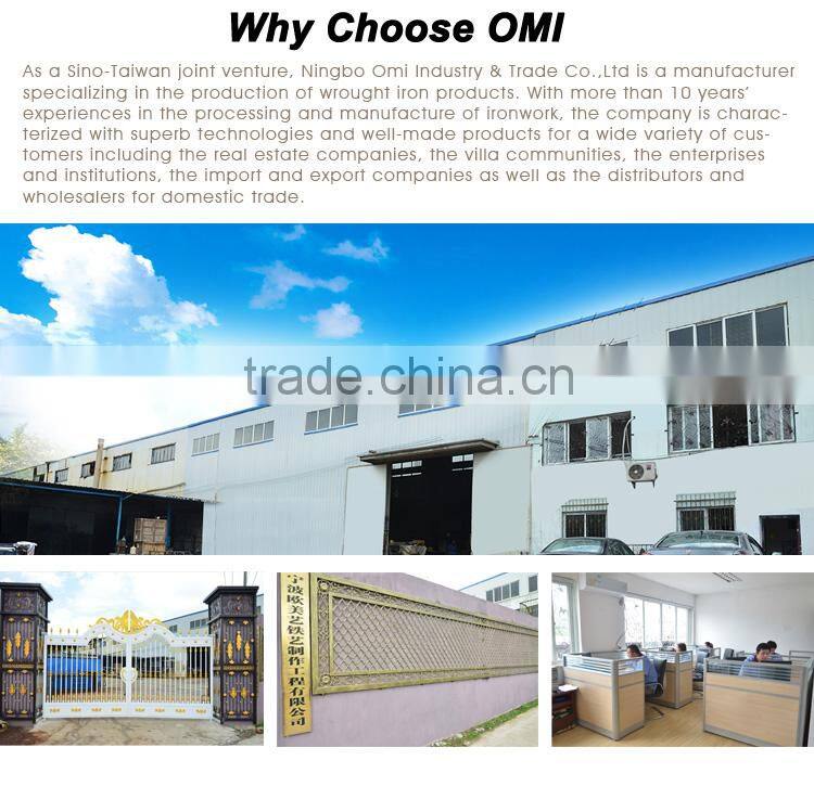 All-season performance factory directly decorative metal garden fence