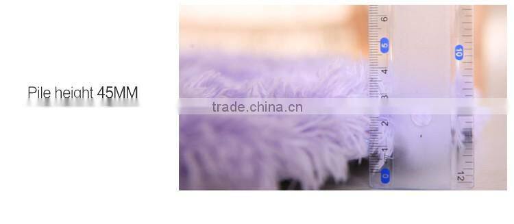 2016 cheap wholesales best prices green large microfiber polyester shaggy plush area carpet rugs with anti slip backing for home