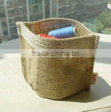 mini jute storage bags