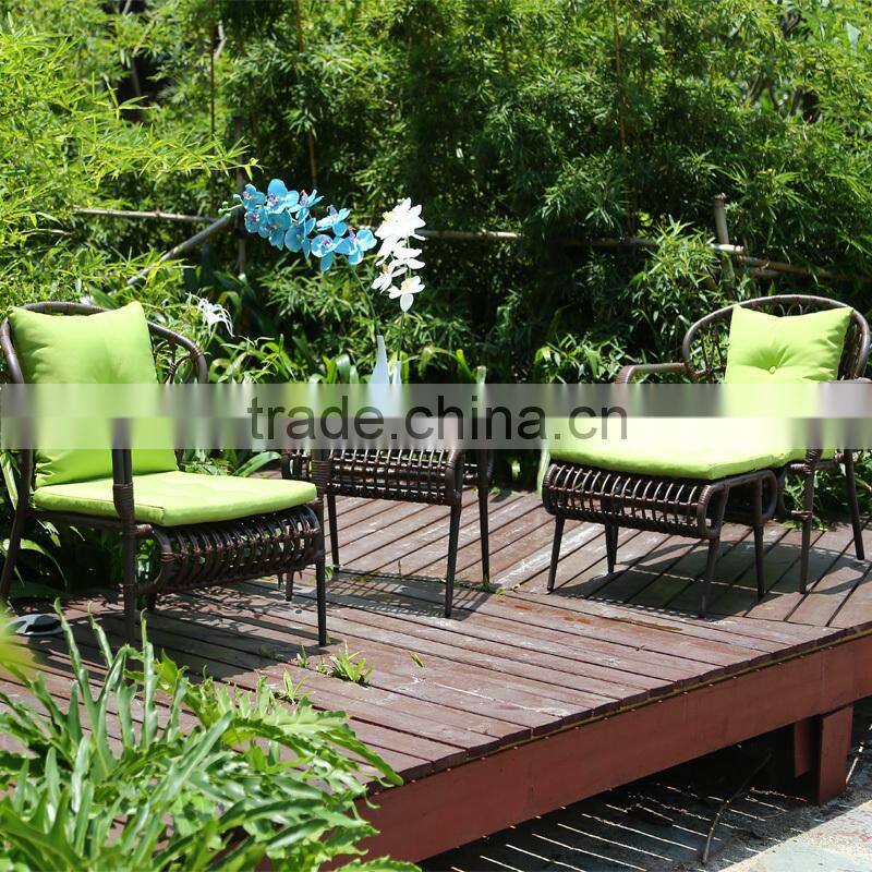 New Design Modern High Quality All Weather Outdoor Synthetic Poly Rattan Furniture