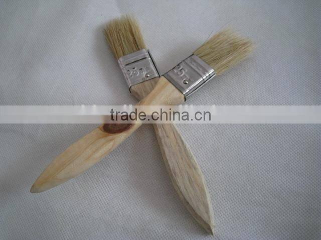 Barbecue BBQ wooden baking brush