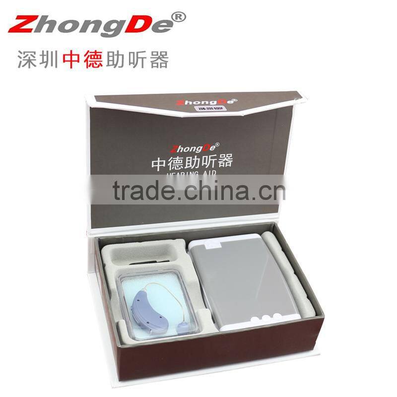 China new BTE digital rechargeable hearing aid