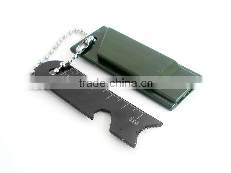 Travel Survival Kit Magnesium Fire Starter with whistle