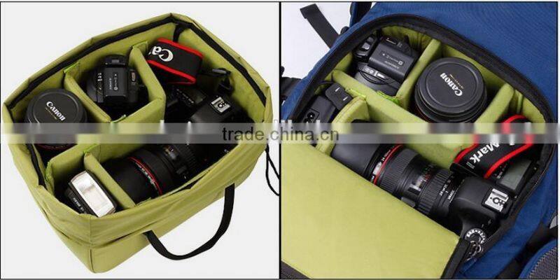 Professional DSLR Camera Backpack with Rain Cover Anti-shock 15.6" Laptop Bag