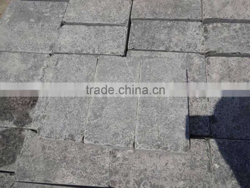 Chinese blue limestone flamed tile